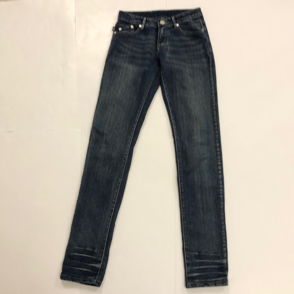 Rock & Republic 26 Blue Jean Victoria Beckham 5 pocket Bling Excellent Condition